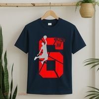 6 Year Old 6th Basketball Birthday Partytheme T-Shirt thumb 2