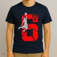 6 Year Old 6th Basketball Birthday Partytheme T-Shirt thumb 3