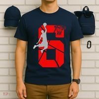 6 Year Old 6th Basketball Birthday Partytheme T-Shirt thumb 6
