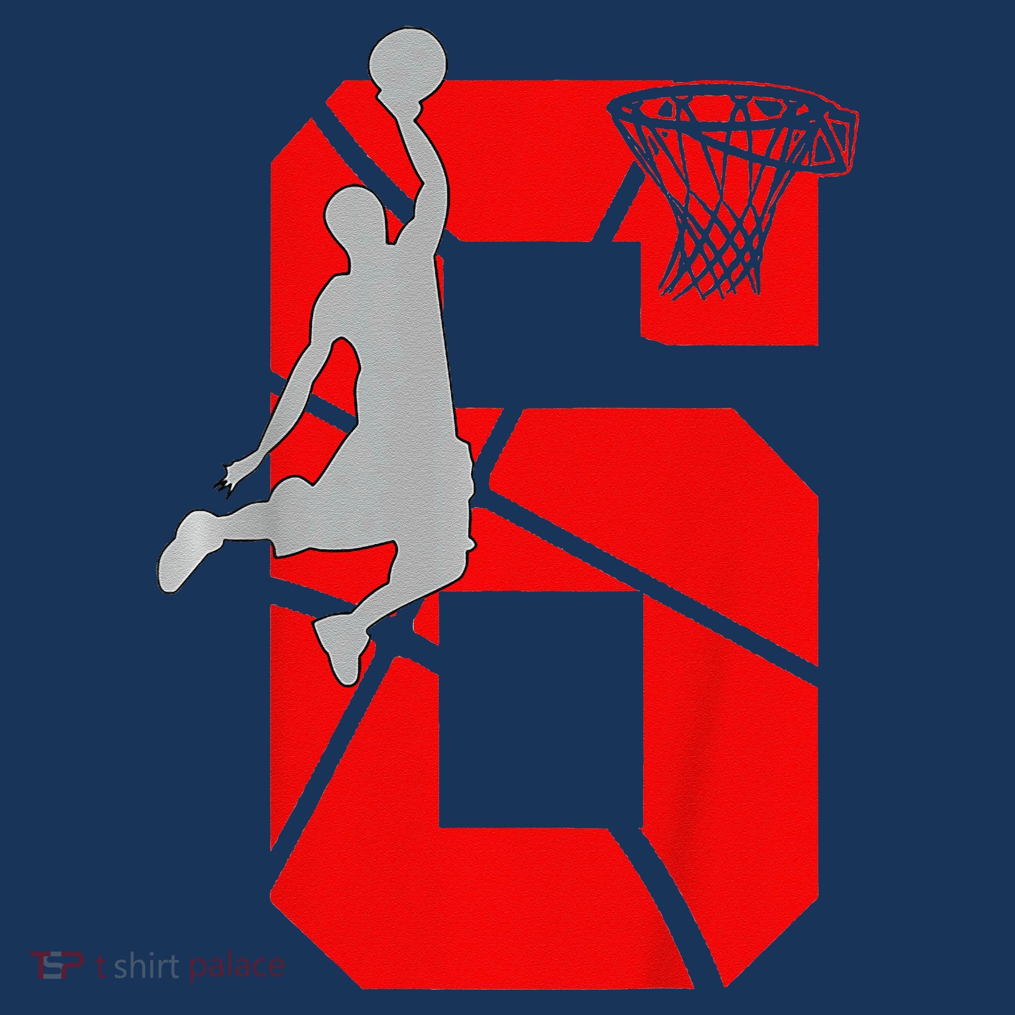 6 Year Old 6th Basketball Birthday Partytheme Button