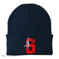 6 Year Old 6th Basketball Birthday Partytheme Beanie thumb 0