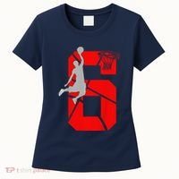 6 Year Old 6th Basketball Birthday Partytheme Women's T-Shirt thumb 0