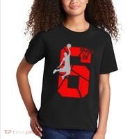 6 Year Old 6th Basketball Birthday Partytheme Kids T-Shirt thumb 2
