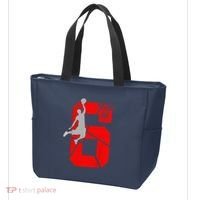 6 Year Old 6th Basketball Birthday Partytheme Tote Bag thumb 3