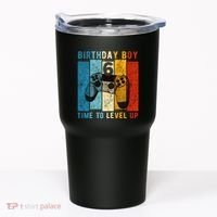 6 Year Old Birthday Boy 6 Time To Level Up 6th Birthday Boy Tumbler thumb 0