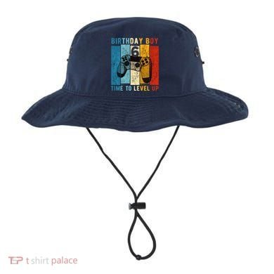 6 Year Old Birthday Boy 6 Time To Level Up 6th Birthday Boy Bucket Hat