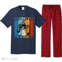 6 Year Old Birthday Boy 6 Time To Level Up 6th Birthday Boy Pajama Set thumb 0