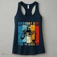 6 Year Old Birthday Boy 6 Time To Level Up 6th Birthday Boy Women's Tank Top thumb 3