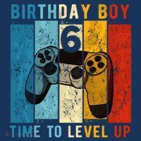 6 Year Old Birthday Boy 6 Time To Level Up 6th Birthday Boy Toddler Hoodie thumb 2