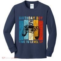 6 Year Old Birthday Boy 6 Time To Level Up 6th Birthday Boy Kids Long Sleeve Shirt thumb 0