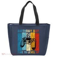 6 Year Old Birthday Boy 6 Time To Level Up 6th Birthday Boy Tote Bag thumb 0