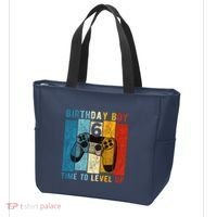 6 Year Old Birthday Boy 6 Time To Level Up 6th Birthday Boy Tote Bag thumb 3