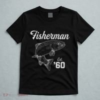 63 Year Old Trout Fisherman Fishing 1960 63rd Birthday T-Shirt thumb 5
