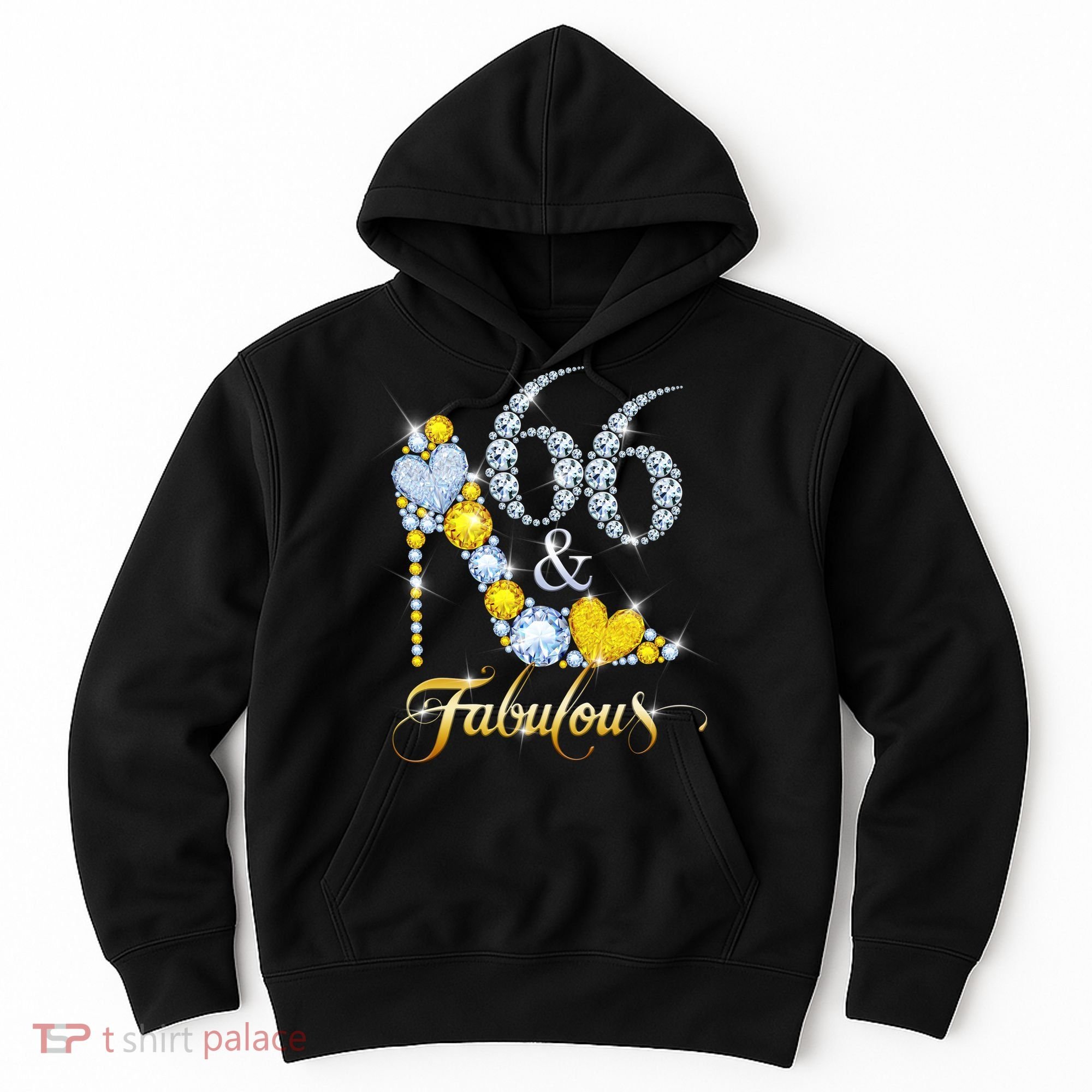 66 years old It's my Birthday 66th Birthday Diamond Crown Hoodie