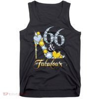 66 years old It's my Birthday 66th Birthday Diamond Crown Tank Top thumb 0