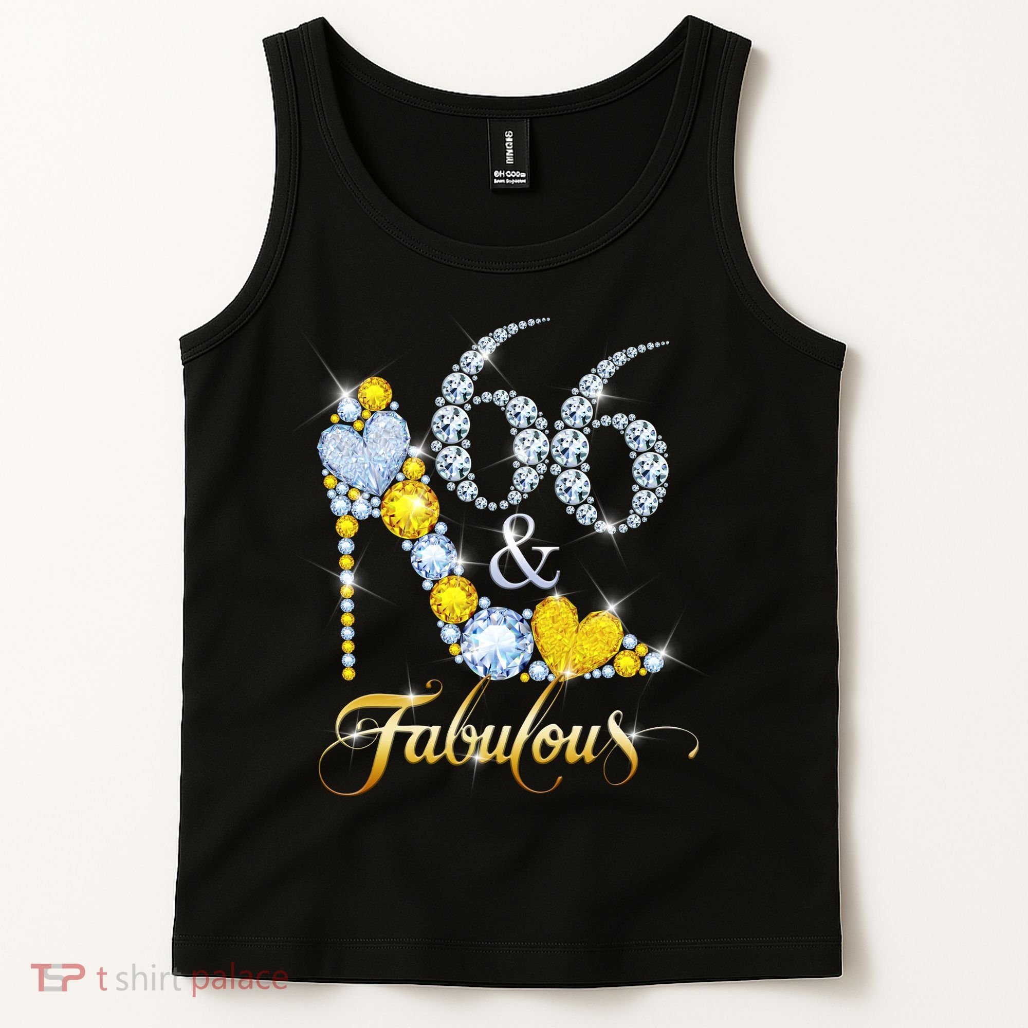 66 years old It's my Birthday 66th Birthday Diamond Crown Tank Top