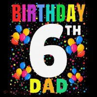 6 Years Old ItS My 6th Birthday Crew Balloons For Dad Coffee Mug thumb 5