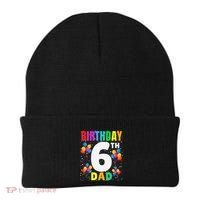 6 Years Old ItS My 6th Birthday Crew Balloons For Dad Beanie thumb 0