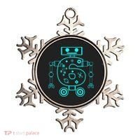 6 Year Old 6th Birthday Robot Themed Party Gift Ornament thumb 0