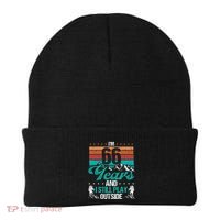 66 Year Old Hiker Mountains Outdoor Hiking 66 Birthday Beanie thumb 0