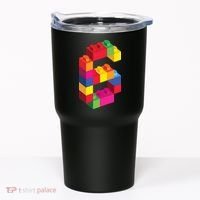 6 Year Old Building Blocks Birthday Bricks 6th Gift Tumbler thumb 0