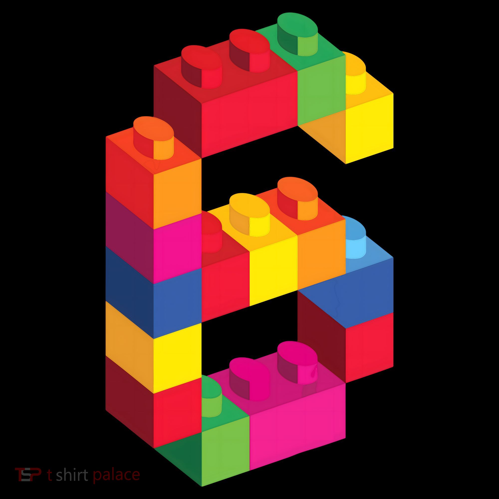 6 Year Old Building Blocks Birthday Bricks 6th Gift Ornament