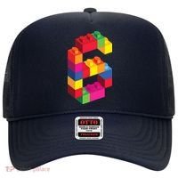 6 Year Old Building Blocks Birthday Bricks 6th Gift Hat thumb 0