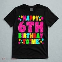 6 Years Old Happy 6th Birthday Me Sprinkles 6th Birthday T-Shirt thumb 5