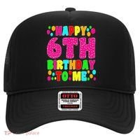 6 Years Old Happy 6th Birthday Me Sprinkles 6th Birthday Hat thumb 0