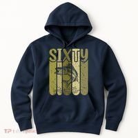 60 Years Old Walleye Fishing 60th Birthday Hoodie thumb 0