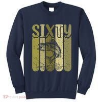 60 Years Old Walleye Fishing 60th Birthday Sweatshirt thumb 0