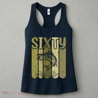 60 Years Old Walleye Fishing 60th Birthday Women's Tank Top thumb 3