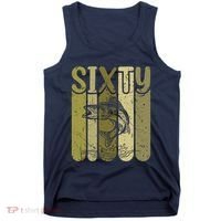 60 Years Old Walleye Fishing 60th Birthday Tank Top thumb 0