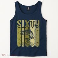 60 Years Old Walleye Fishing 60th Birthday Tank Top thumb 2