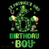 6 Years Old Girl Boy ItS My 6th Birthday St PatrickS Day Coffee Mug thumb 5