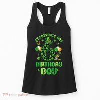 6 Years Old Girl Boy ItS My 6th Birthday St PatrickS Day Women's Tank Top thumb 0
