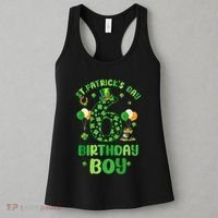 6 Years Old Girl Boy ItS My 6th Birthday St PatrickS Day Women's Tank Top thumb 3