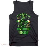 6 Years Old Girl Boy ItS My 6th Birthday St PatrickS Day Tank Top thumb 0