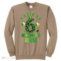 6 Years Old Girl Boy ItS My 6th Birthday St PatrickS Day Sweatshirt thumb 0