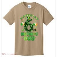 6 Years Old Girl Boy ItS My 6th Birthday St PatrickS Day Kids T-Shirt thumb 0