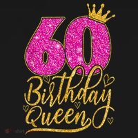 60 Year Old Gifts 60th Birthday Queen Diamond Crown Pink Women's Tank Top thumb 5