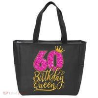 60 Year Old Gifts 60th Birthday Queen Diamond Crown Pink Tote Bag thumb 0