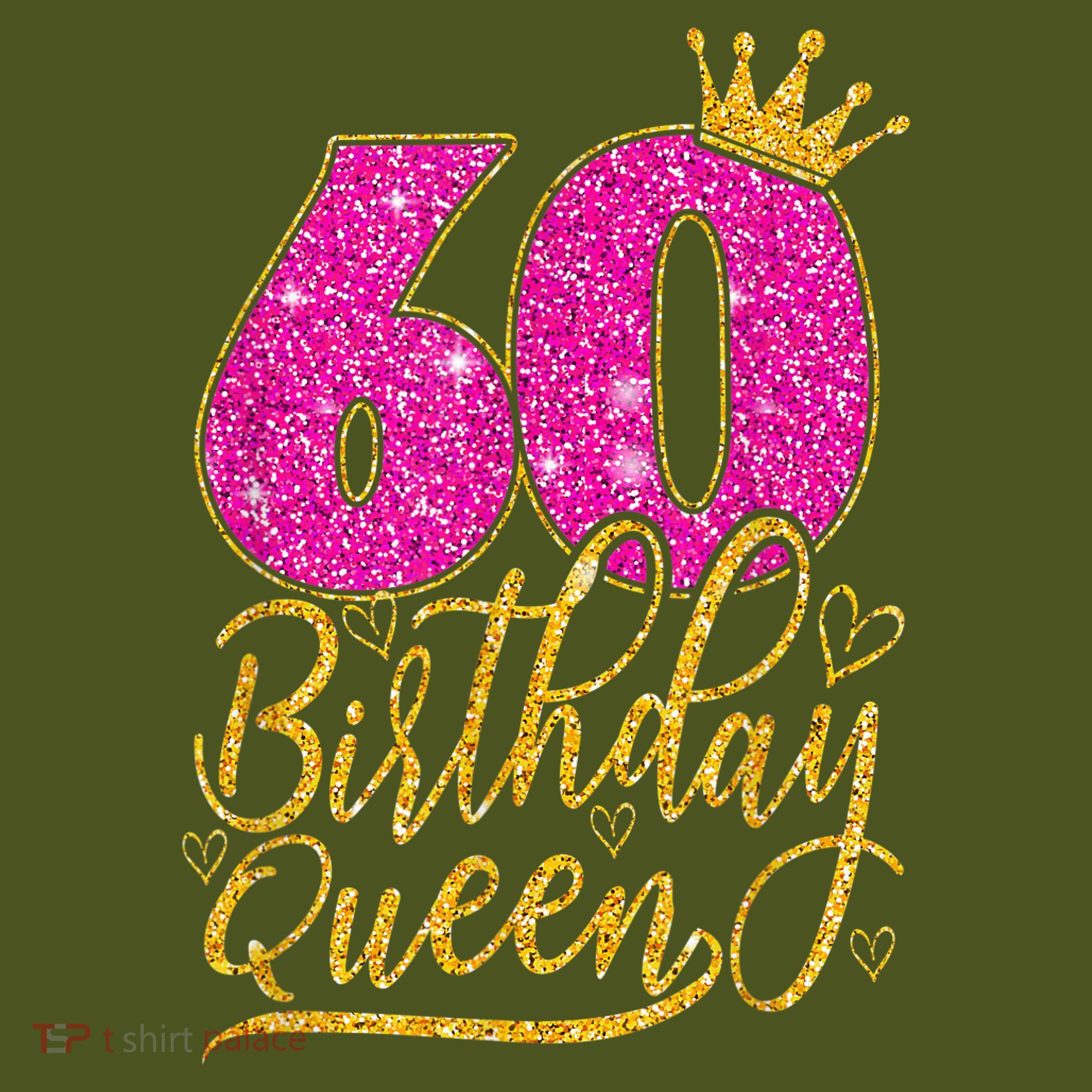 60 Year Old Gifts 60th Birthday Queen Diamond Crown Pink The Baniff Cuffed Pom Beanie