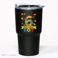 6 Year Old Building Blocks 6th Birthday Boy Tumbler thumb 0
