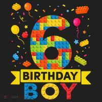6 Year Old Building Blocks 6th Birthday Boy Tumbler thumb 3