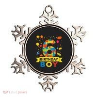 6 Year Old Building Blocks 6th Birthday Boy Ornament thumb 0