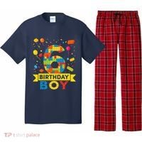 6 Year Old Building Blocks 6th Birthday Boy Pajama Set thumb 0
