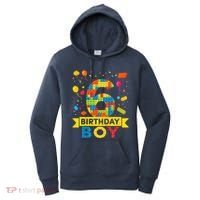 6 Year Old Building Blocks 6th Birthday Boy Women's Hoodie thumb 0