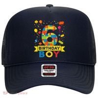 6 Year Old Building Blocks 6th Birthday Boy Hat thumb 0