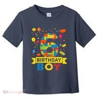 6 Year Old Building Blocks 6th Birthday Boy Toddler T-Shirt thumb 0